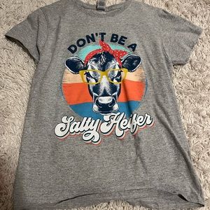 salty heifer shirt
